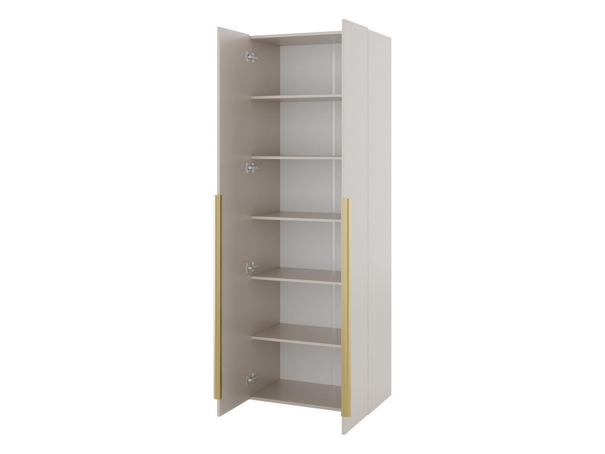 GARDEROBE-SET Kerkin I - Sandfarben/Beige, Holzwerkstoff/Kunststoff (70/200/42cm) - MIRJAN24