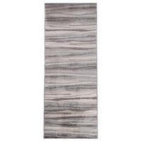 LÄUFER SARI Grau 90/400 cm - Grau, Textil (90/400cm) - Tapiso