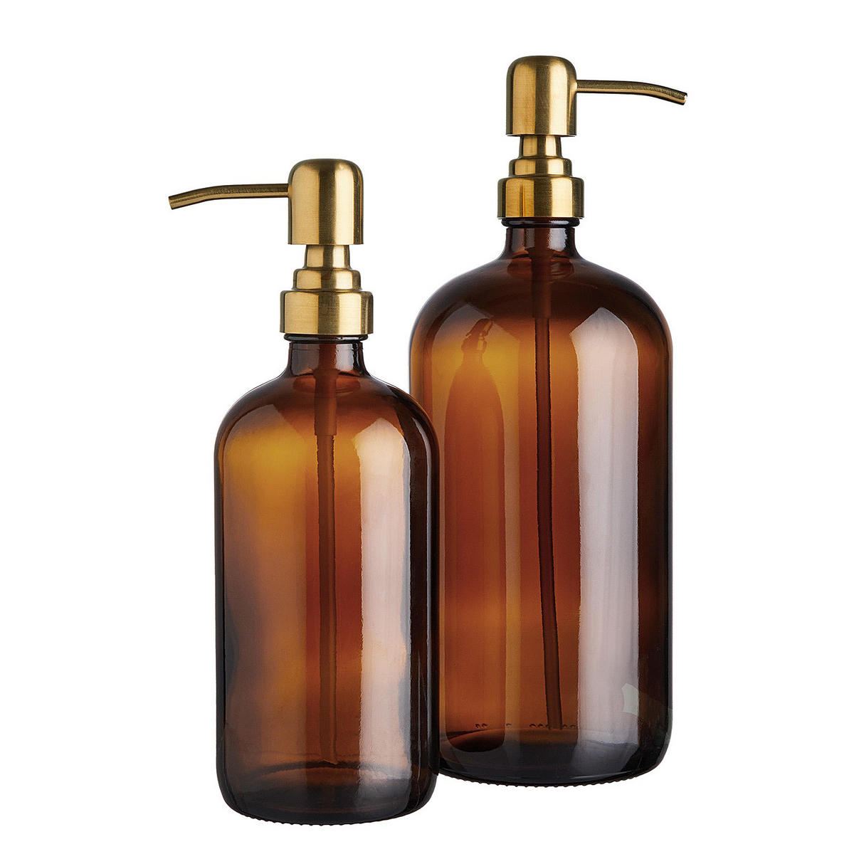 SEIFENSPENDER Soap Opera - Braun, Glas/Metall (7/22/7cm) - Butlers