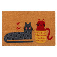 ROHOŽ - viacfarebná, textil/plast (60/40cm) - Relaxdays