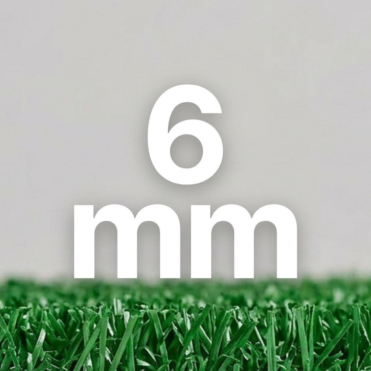 NATURAL 6 mm – Wetterfester Rasenteppich für Balkon & Terrasse, UV-beständig 200/950 cm - Grün, Textil (200/950cm) - Tapiso