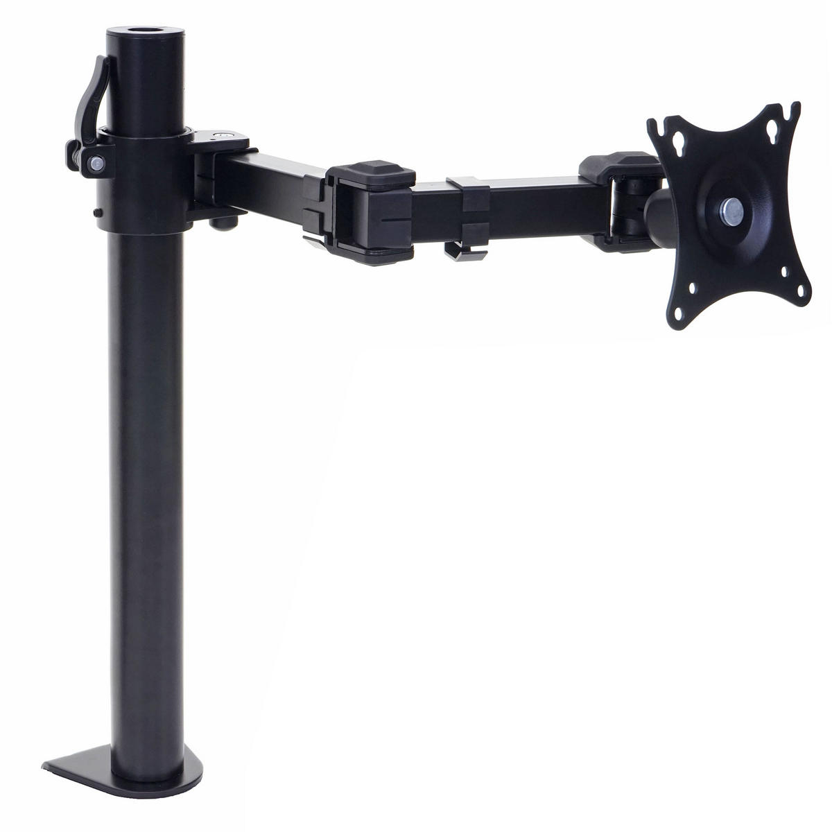 MONITORHALTER EINARMIG Schwarz - Schwarz, Metall (43/12/43cm) - MCW