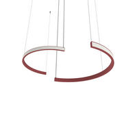 LED-HÄNGELEUCHTE - Rot, Metall (3.1/62/120cm) - Lumicom