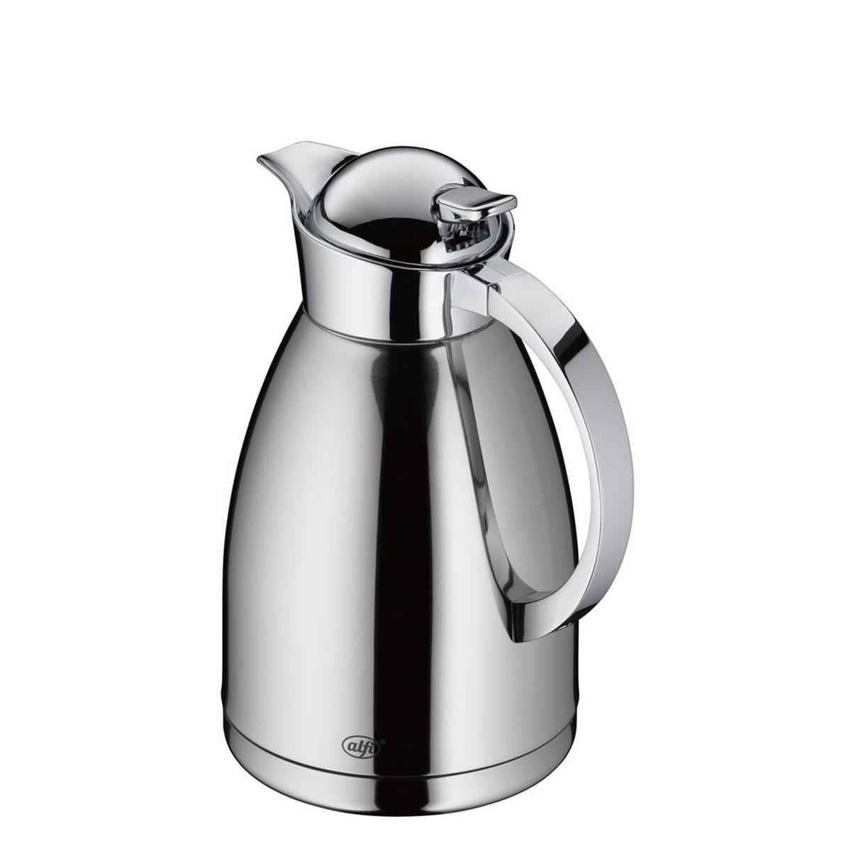 THERMOKANNE Silber 13.8/13.8/24 cm 0767000150 - Silberfarben, Metall (1.5L) - Alfi