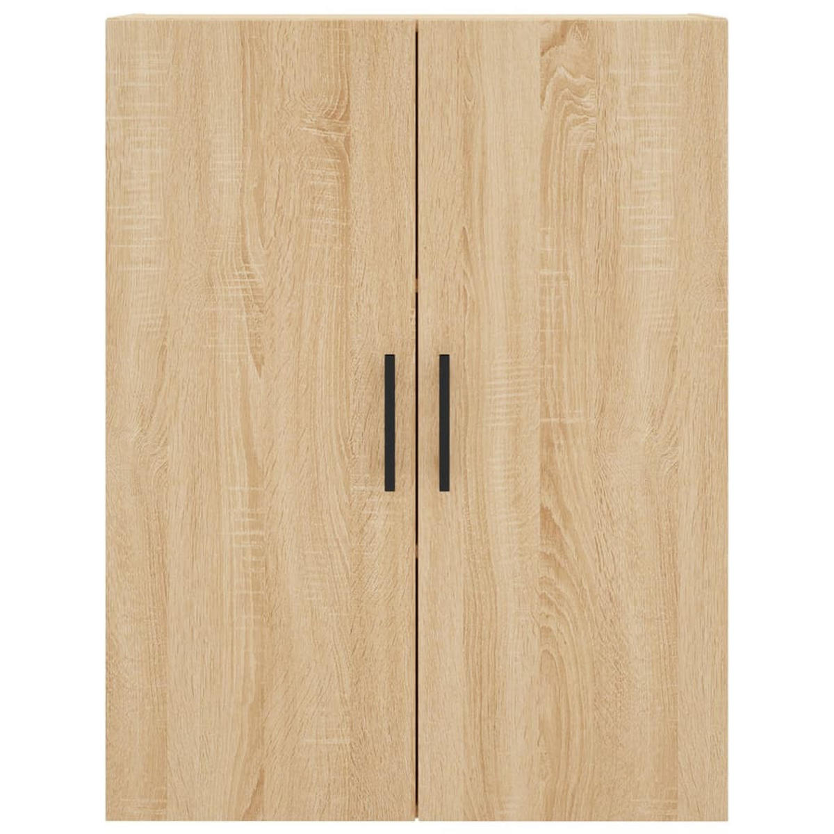 HÄNGESCHRANK mit 3 Fächern 69,5/34/90 cm aus Holzwerkstoff Sonoma-Eiche Dekor - Sonoma Eiche, Holz (69.5/90/34cm) - vidaXL