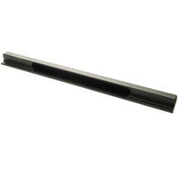 GRIFFLEISTE BA 320mm Küchengriff Aluminium schwarz Möbelgriff pulverbeschichtet - Schwarz, Metall (2/2.5/33.5cm) - Livingpoint24