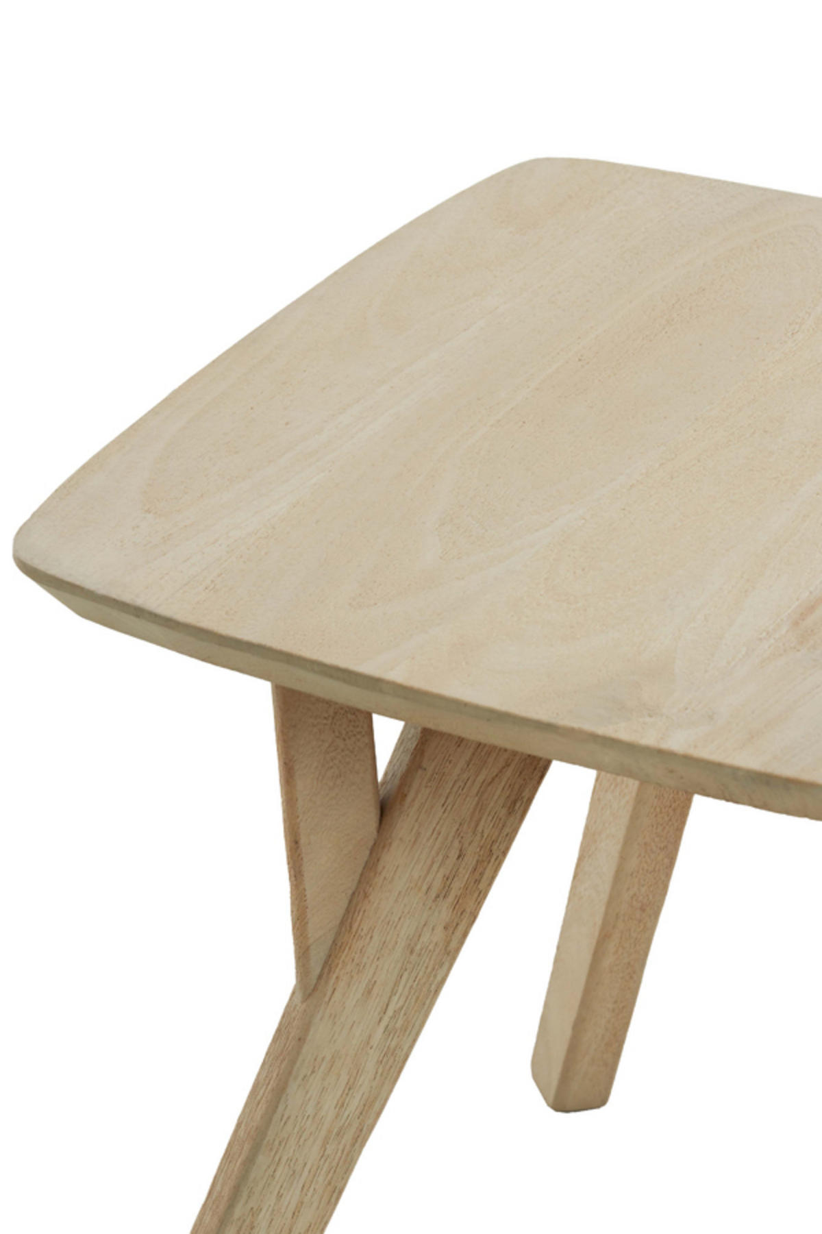 BEISTELLTISCH Quenza Braun 50/50/42 cm - Braun, Holz (50/50/42cm) - Light & Living