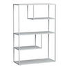 STANDREGAL Sievi - Weiß, Metall (85/126/35cm) - [en.casa]