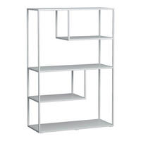 STANDREGAL Sievi - Weiß, Metall (85/126/35cm) - [en.casa]