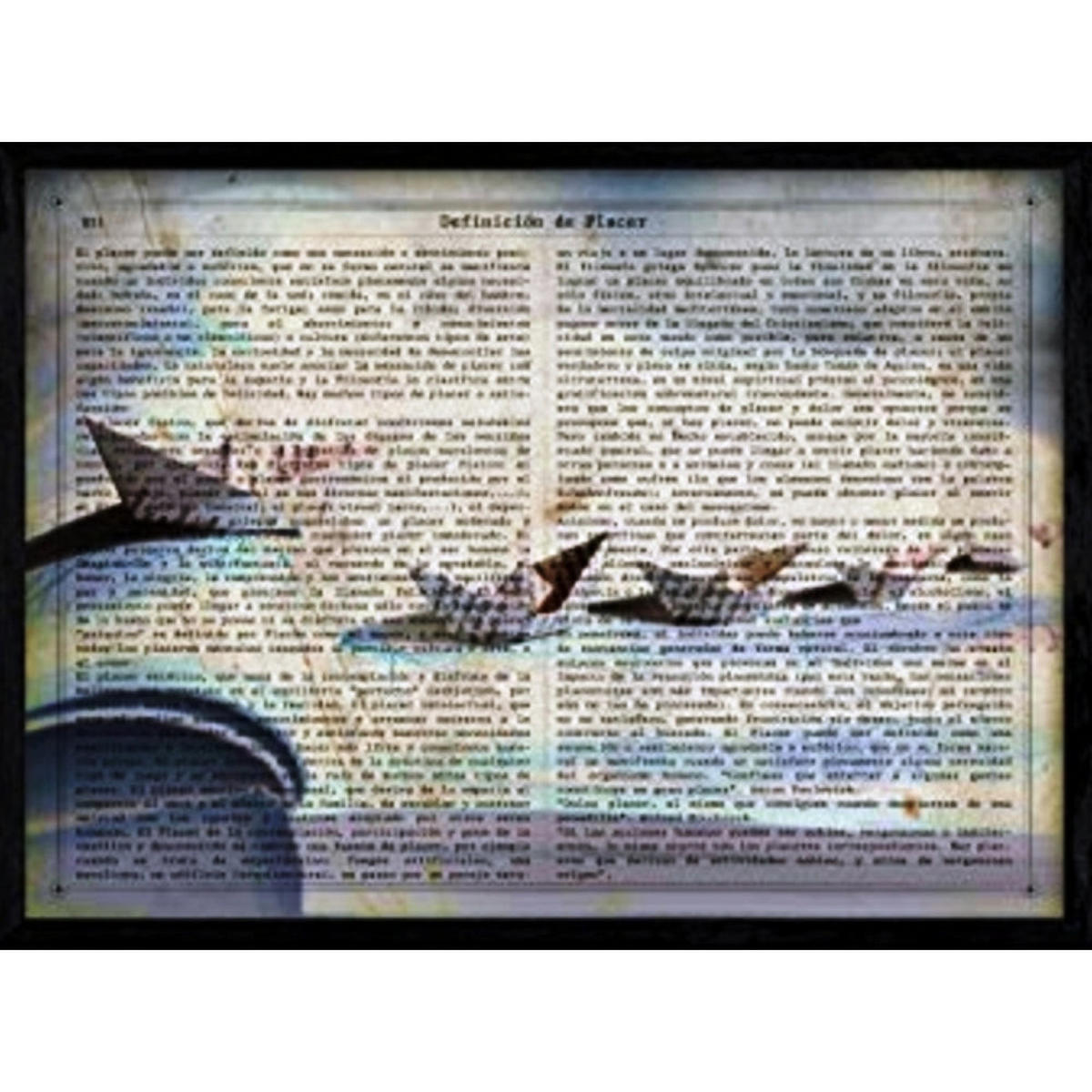 POSTER Papierboote A4 Rahmenlos - Klar, Papier (29.7/5/21cm) - Nacnic