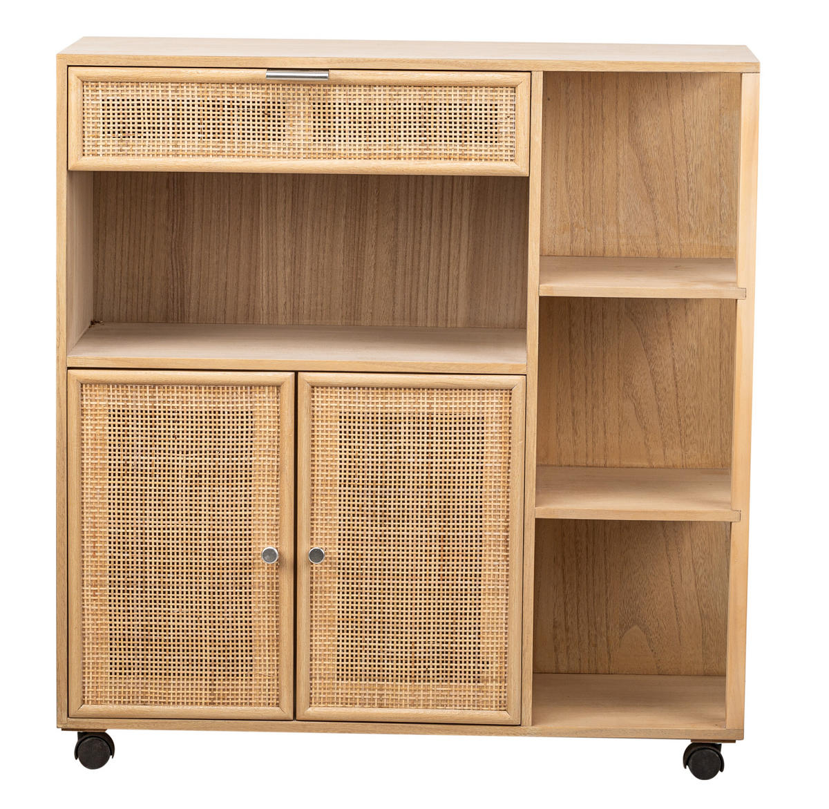 SERVIERWAGEN Holz Braun - Braun, Holz (78/79/28cm) - Nordlys