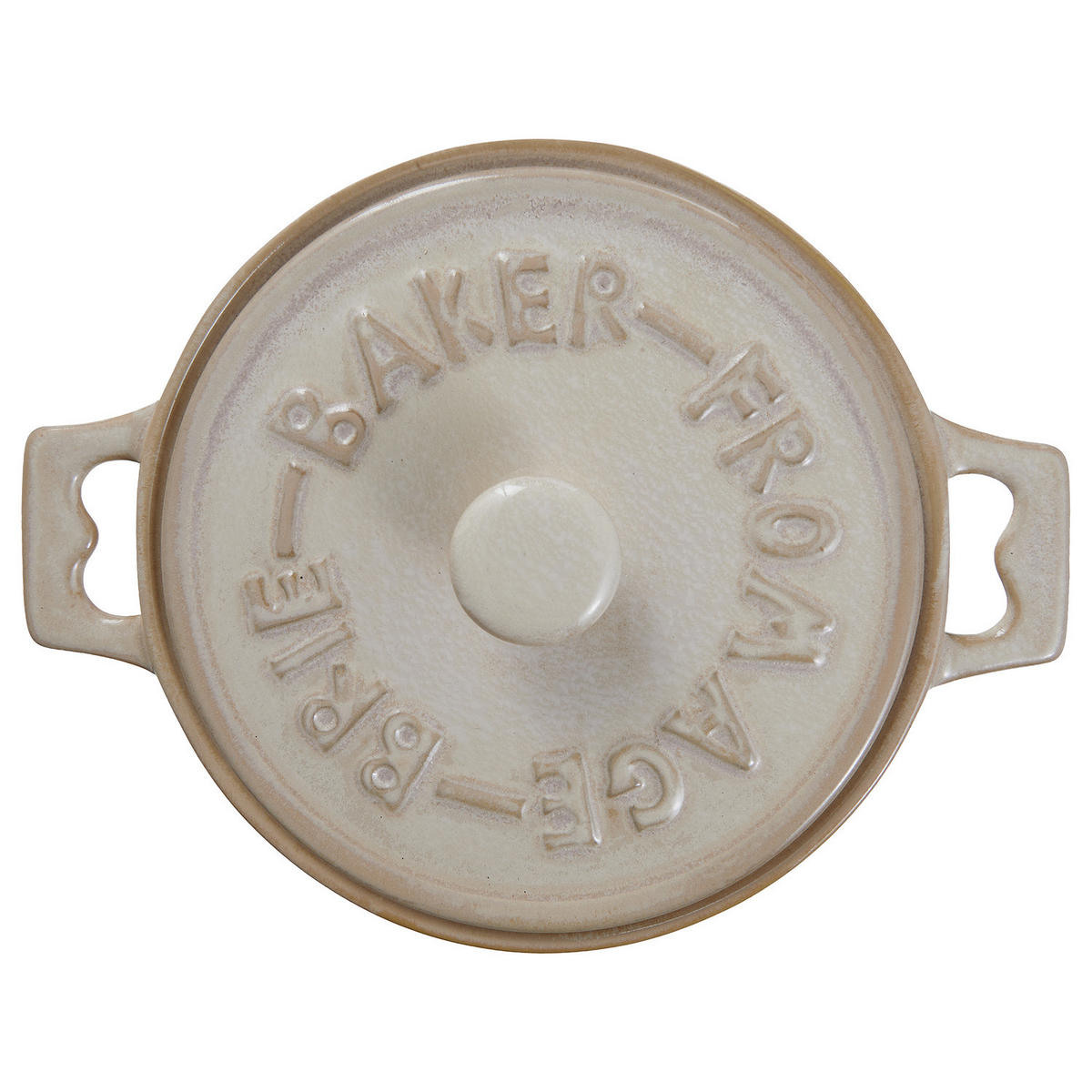 AUFLAUFFORM Portimao - Beige, Keramik (23/18/8cm) - BUTLERS