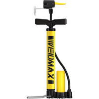 FAHRRADPUMPE mit Presta & Schrader Ventil 120 PSI Gelb - Gelb, Kunststoff (21.5/13.5/54.7cm)