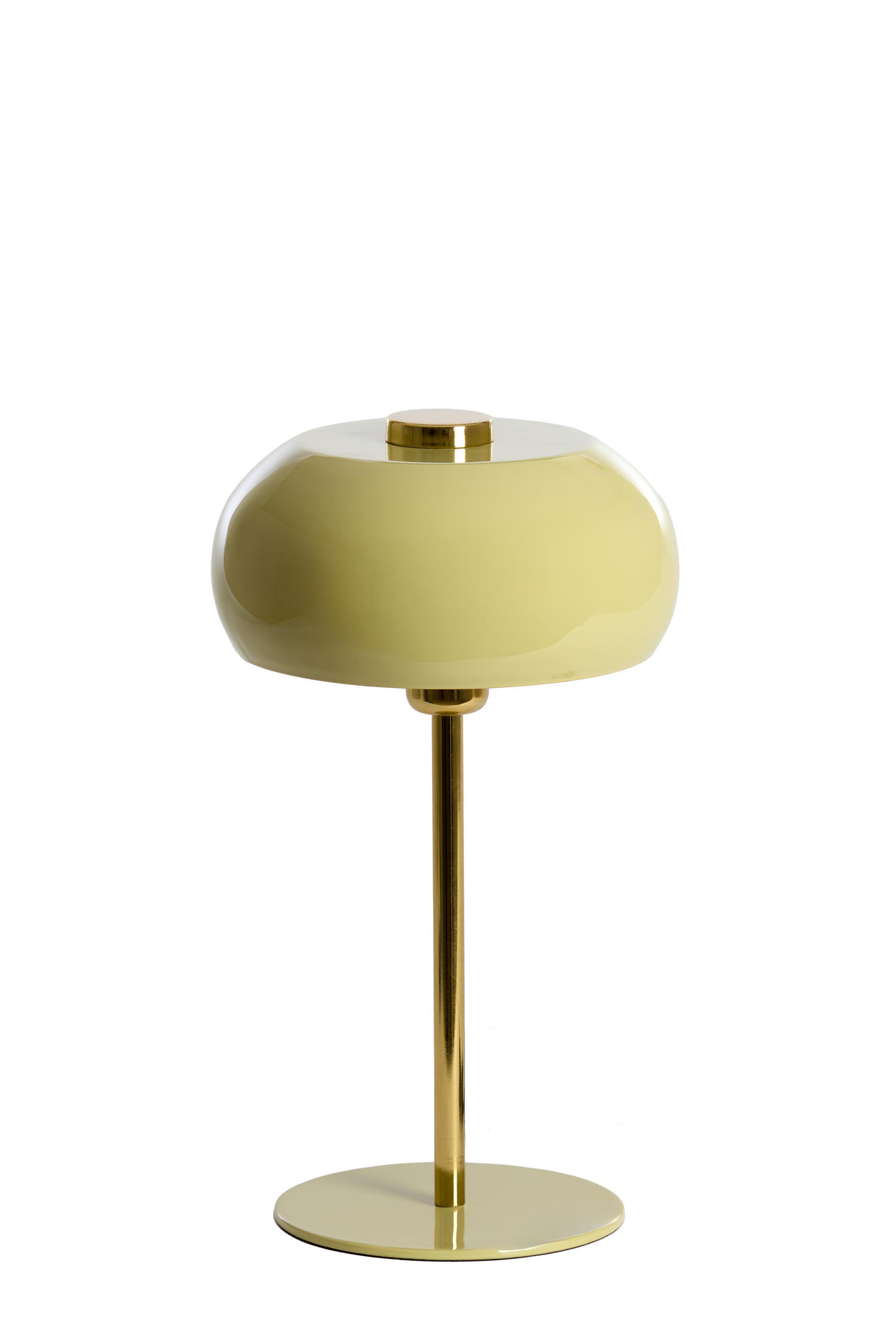 TISCHLAMPE Surin Grün Ø23/40 cm - Hellgrün, Metall (23/23/40cm) - Light & Living