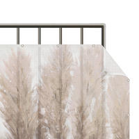 BALKON SICHTSCHUTZ Sehnsucht nach Ruhe 450/50 cm - Beige, Kunststoff (450/50cm) - Bilderwelten