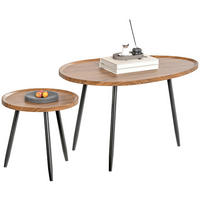 COUCHTISCH Schwarz 1 Stück - Schwarz, Metall (80/55/49cm) - GiPP
