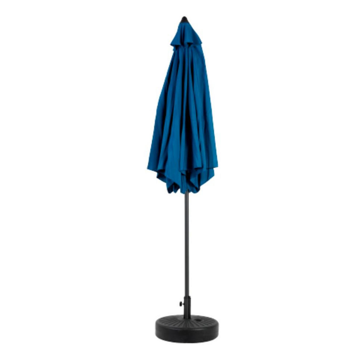 SONNENSCHIRM 264x264cm,Aluminium,Sonnenschutz,Blau - Blau, Metall (264/264cm) - LVHOM