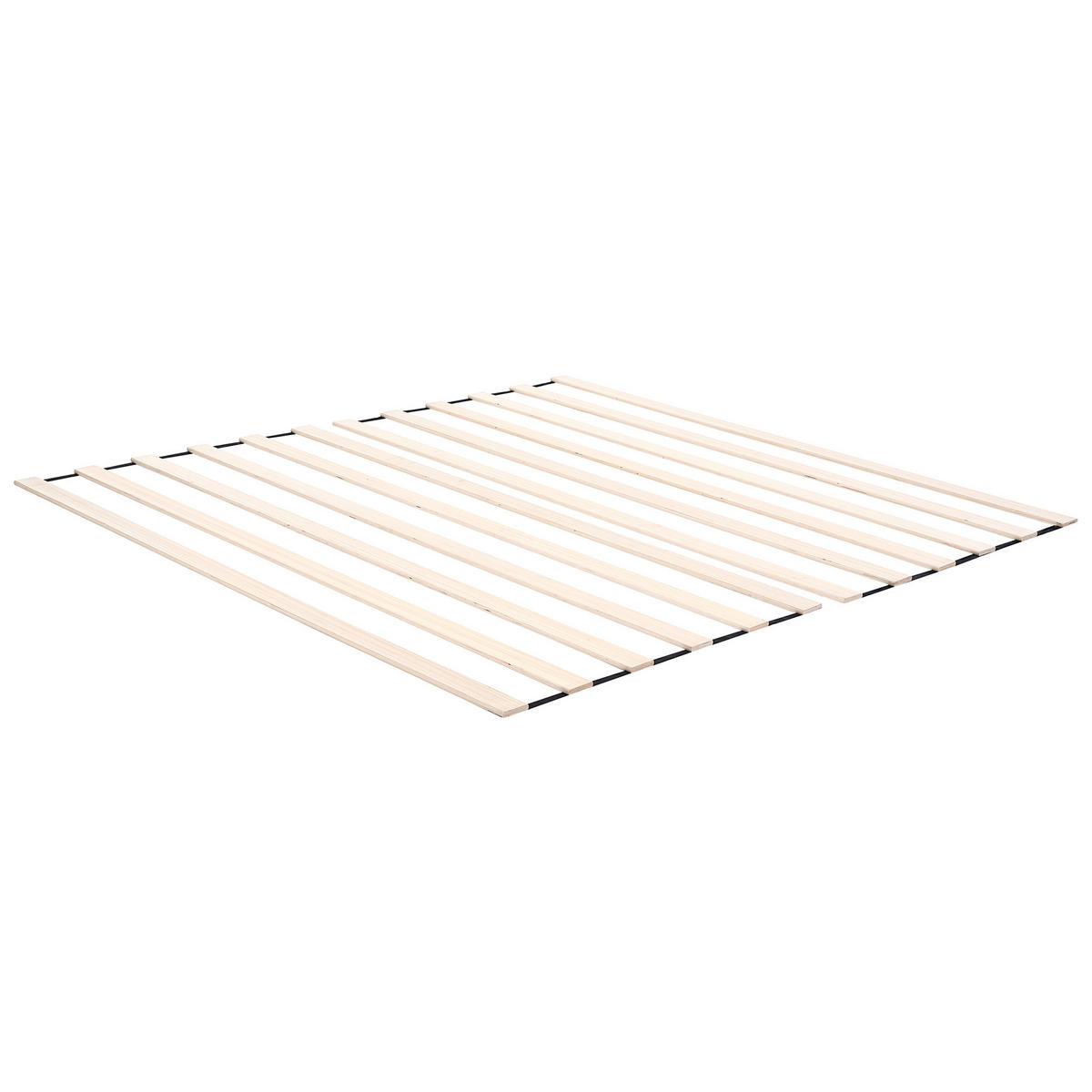 BETT ohne Kopfteil 180/200 cm Eisen Hellbeige Viry - Beige, Metall (180/200cm) - Beliani