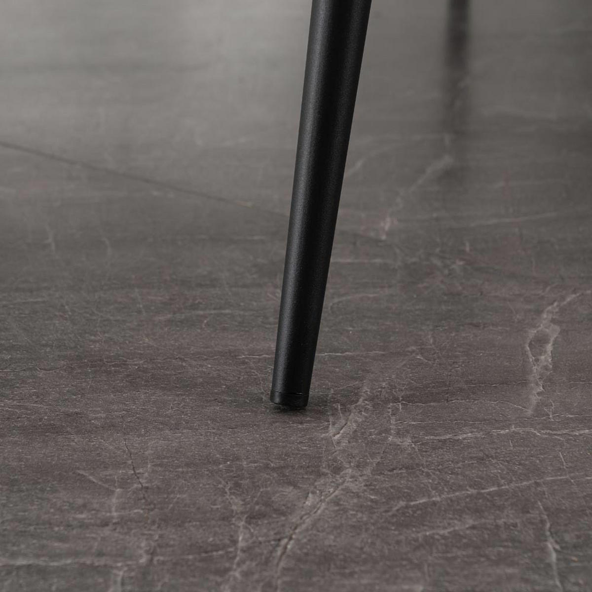 ESSZIMMERSTUHL CELESTE - 2, Bouclé Weiß - Weiß, Kunststoff (60/77/60cm) - Home Deluxe