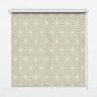 VNÚTORNÁ roleta - okenná roleta - roleta - 140x140 cm - Biele bodky spojené bodkami - biela, plast (140/140/0.5cm) - TULUP