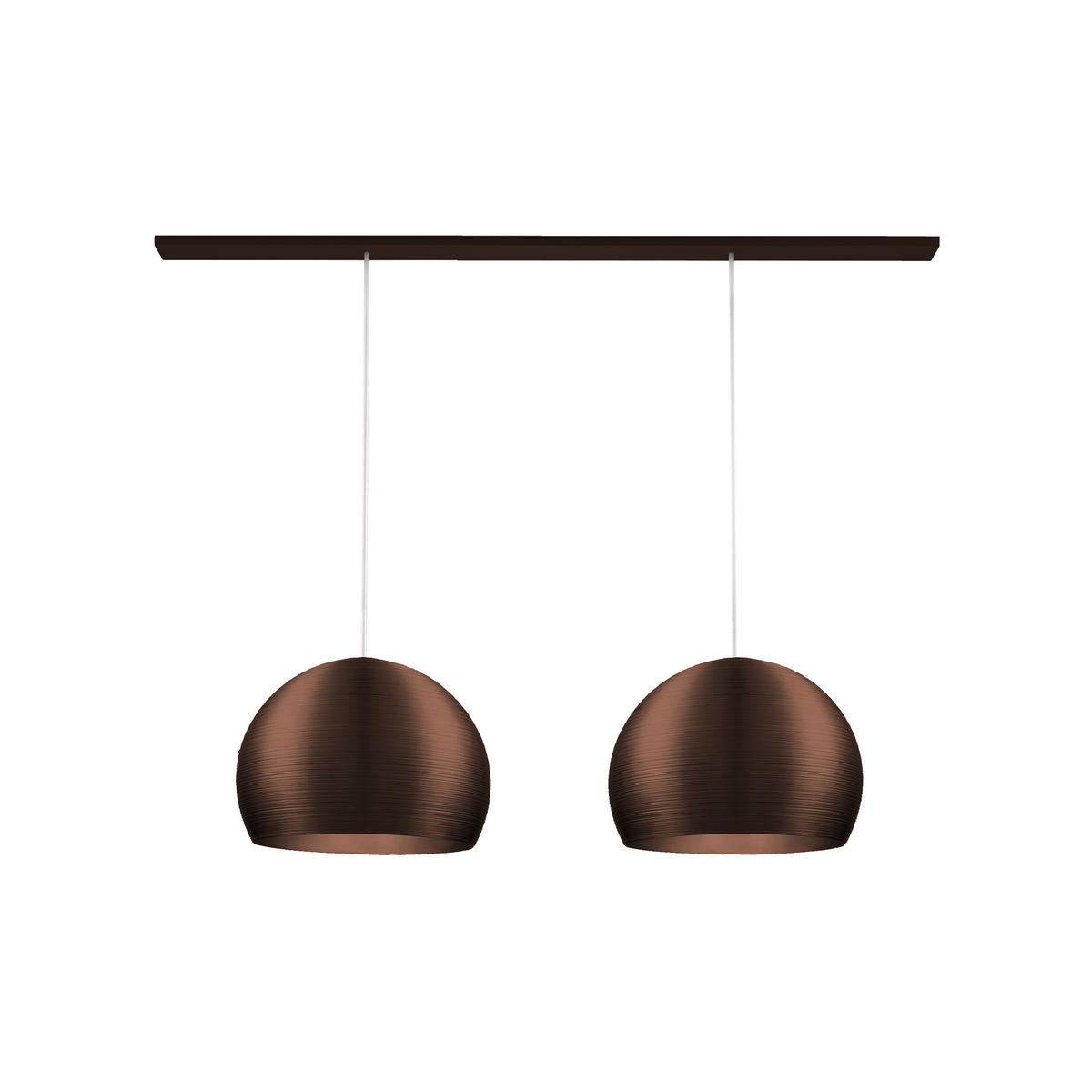 HÄNGELEUCHTE - Dunkelbraun, Metall (70/25/20cm) - Lumicom