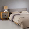 KOPFTEIL KLAO 160X190 CM - Grau, Textil (161/59/6cm) - IDIMEX