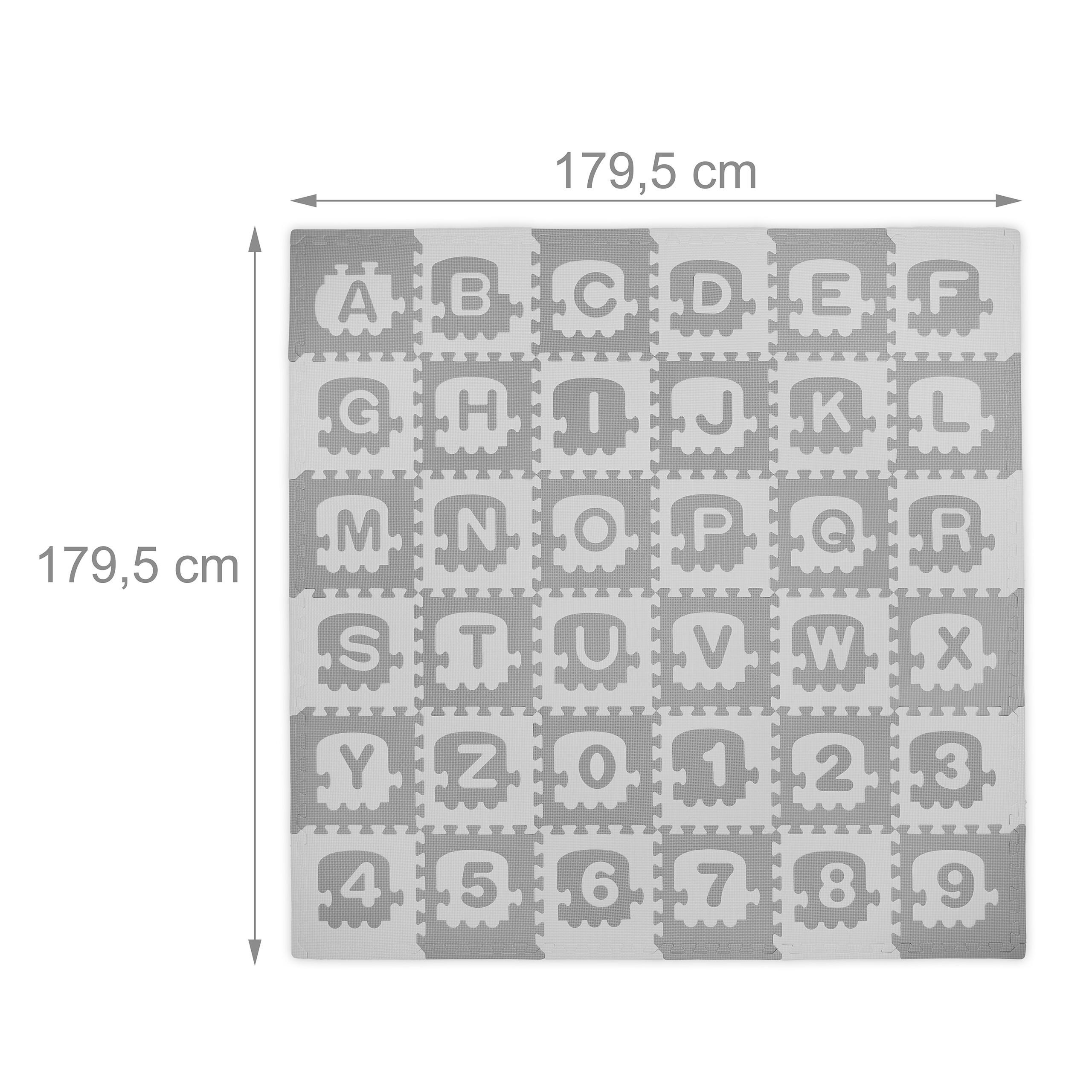 Thumbnail - Relaxdays 71Tlg.puzzlematte, Mehrfarbig, Textil, Quadratisch, 179.5x179.5 cm, Teppiche & Böden, Teppiche, Teppich Kinder...