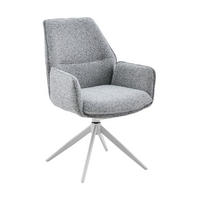 ESSZIMMERSTUHL Hera Grau 63/63/83 cm 2-er Set - Grau, Textil (63/83/63cm) - Starfurn