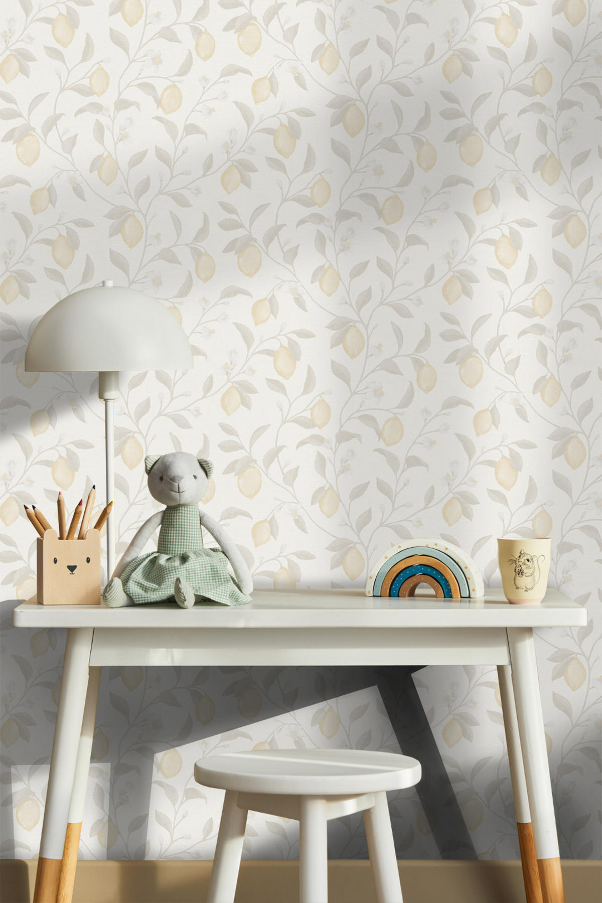 TAPETE Obst 53 cm x 10 m - Beige, Papier (53/1000cm) - Sanders & Sanders