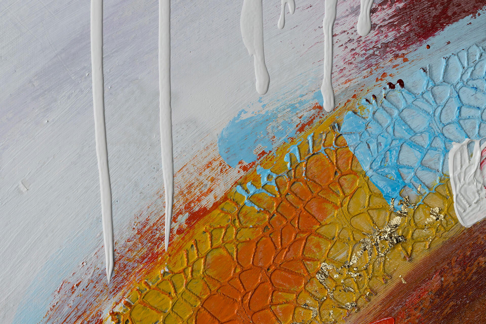 ACRYLBILD HANDGEMALT 120/60 cm - Multicolor/Grau, Holz/Textil (1.7/60cm) - KUNSTLOFT