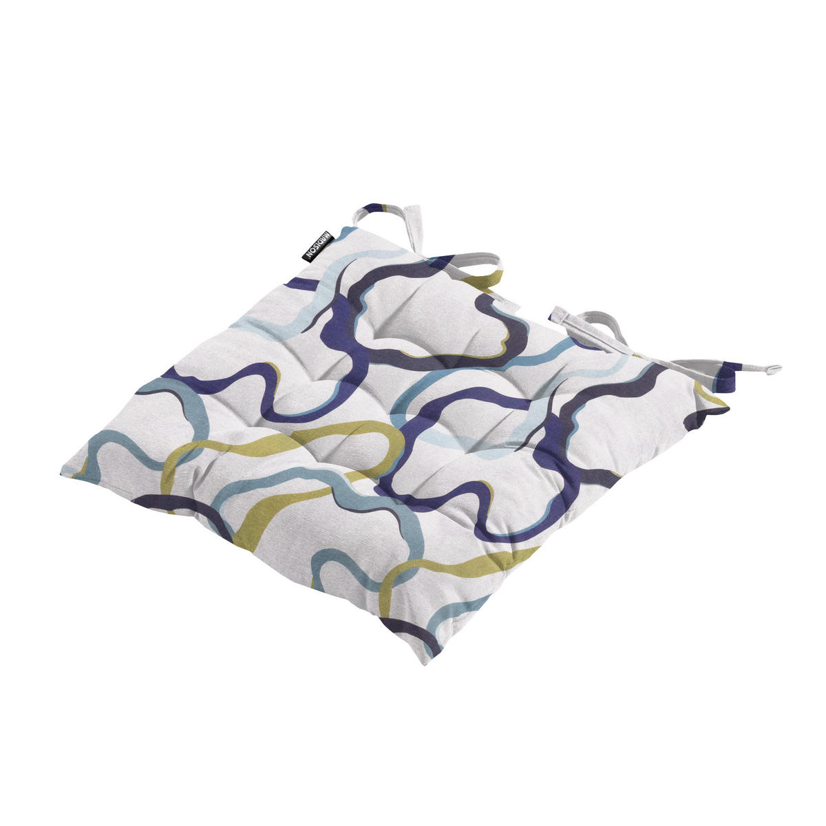 SITZKISSEN Blaze - Mehrfarbig - 46/46/8 cm - 4er-Set - Multicolor, Textil (46/8/46cm) - Madison