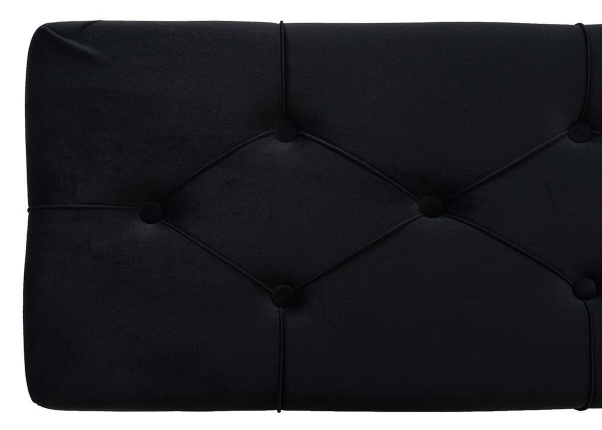 SITZBANK MIT STAURAUM Schwarz - Schwarz, Textil (80/45/40cm) - MCW
