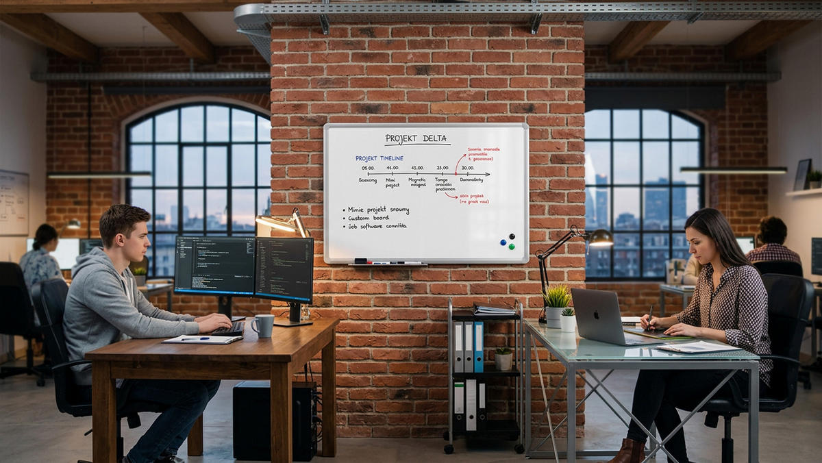 WHITEBOARD Magnetisch 80x50cm - PREMIUM EXPO Alurahmen - Weiß, Metall (80/50/1.6cm) - ALLboards