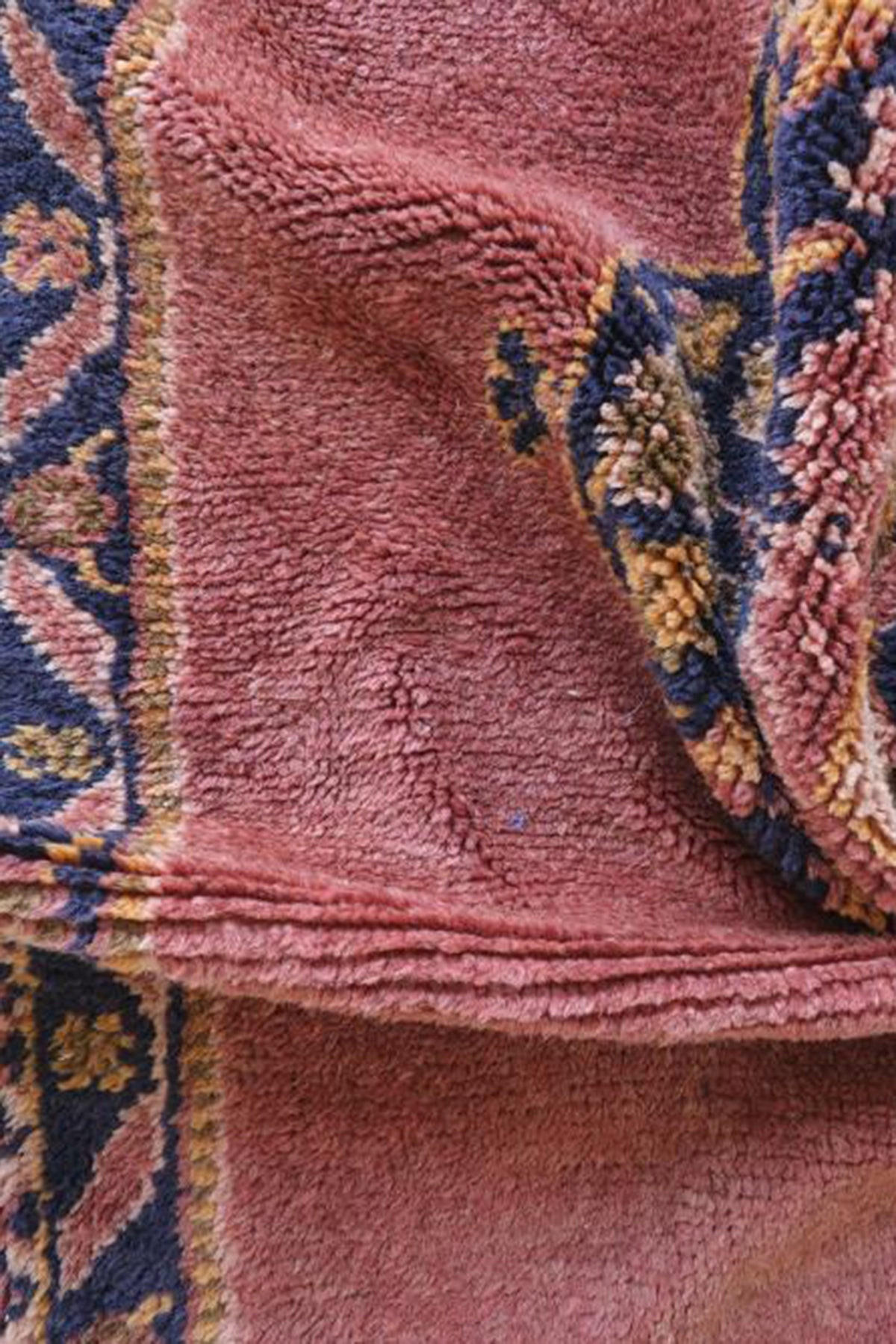 BERBERTEPPICH aus reiner Wolle 109x 191 cm - Rot, Naturmaterialien (109/191cm) - AFK Living