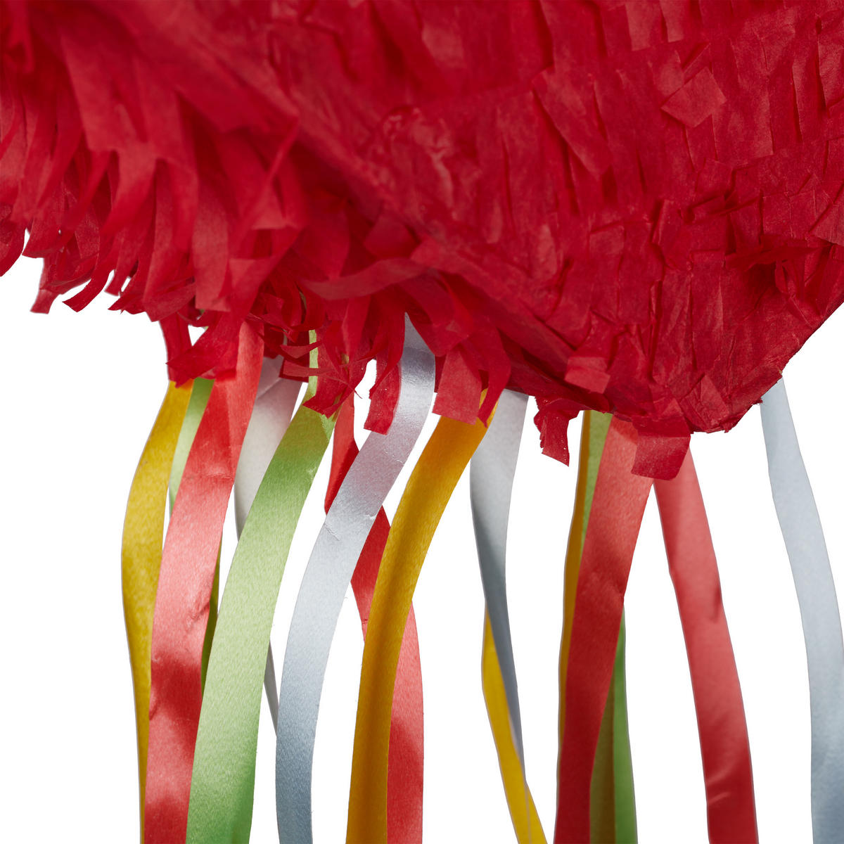 HERZPINATA - Rot, Papier/Wellpappe (50.5/45/10cm) - Relaxdays