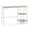 SCHREIBTISCH 105/47/75 Lisboa Weiß - Weiß, Holzwerkstoff (47/105/75cm) - VS Venta-stock