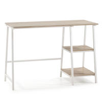 SCHREIBTISCH 105/47/75 Lisboa Weiß - Weiß, Holzwerkstoff (47/105/75cm) - VS Venta-stock