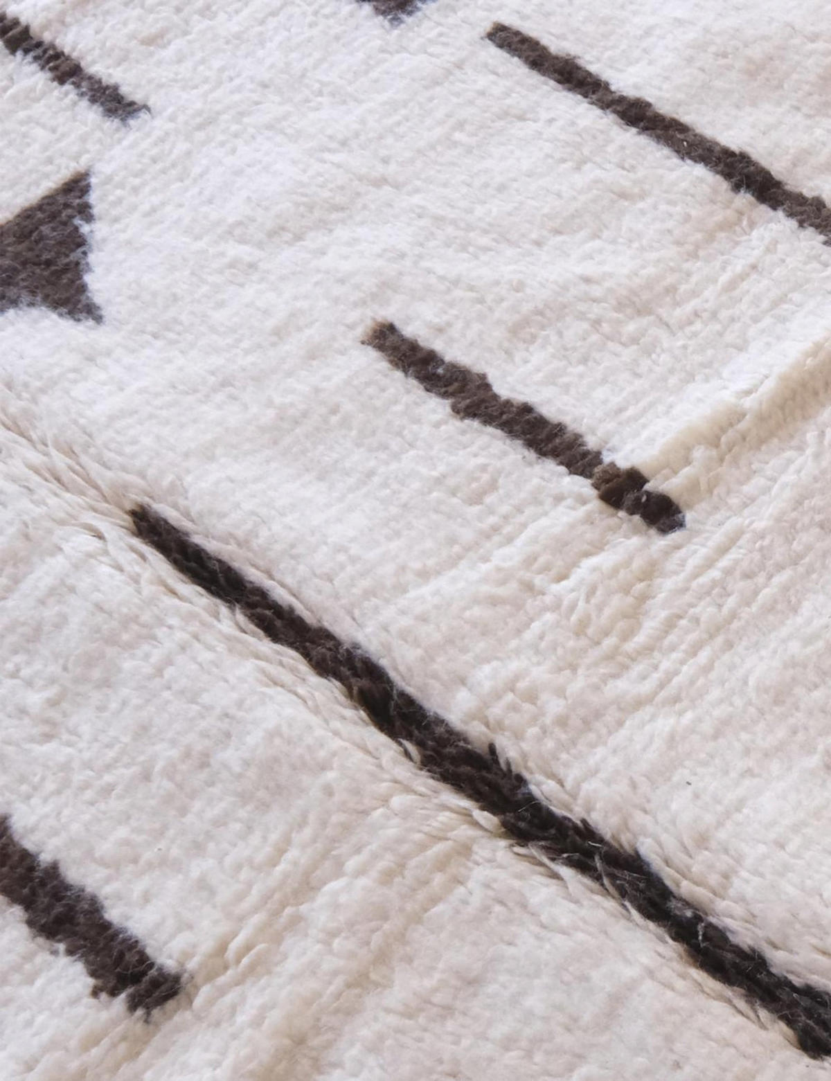 BERBERTEPPICH aus reiner Wolle 194x 295 cm - Beige, Naturmaterialien (194/295cm) - AFK Living