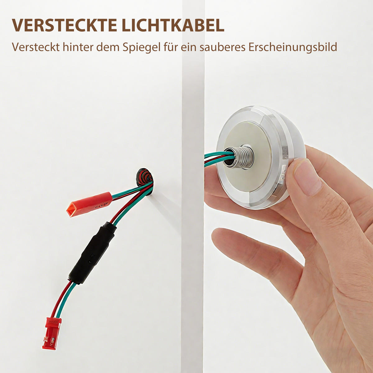 SCHMINKTISCH mit 2 Schubladen, Weiß - Weiß, Karton (40/132/80cm) - HOMCOM