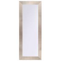WANDSPIEGEL gold rechteckig 50/130 cm Draveil - Goldfarben, Kunststoff (50/130/2cm) - Beliani