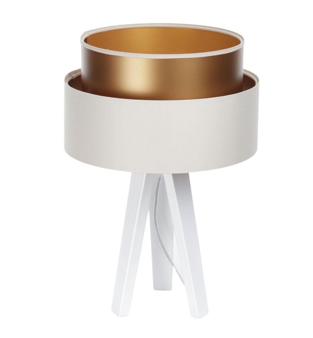 TISCHLAMPE Weiß 30/45 cm - Weiß, Kunststoff (30/0.7/45cm) - ONZENO