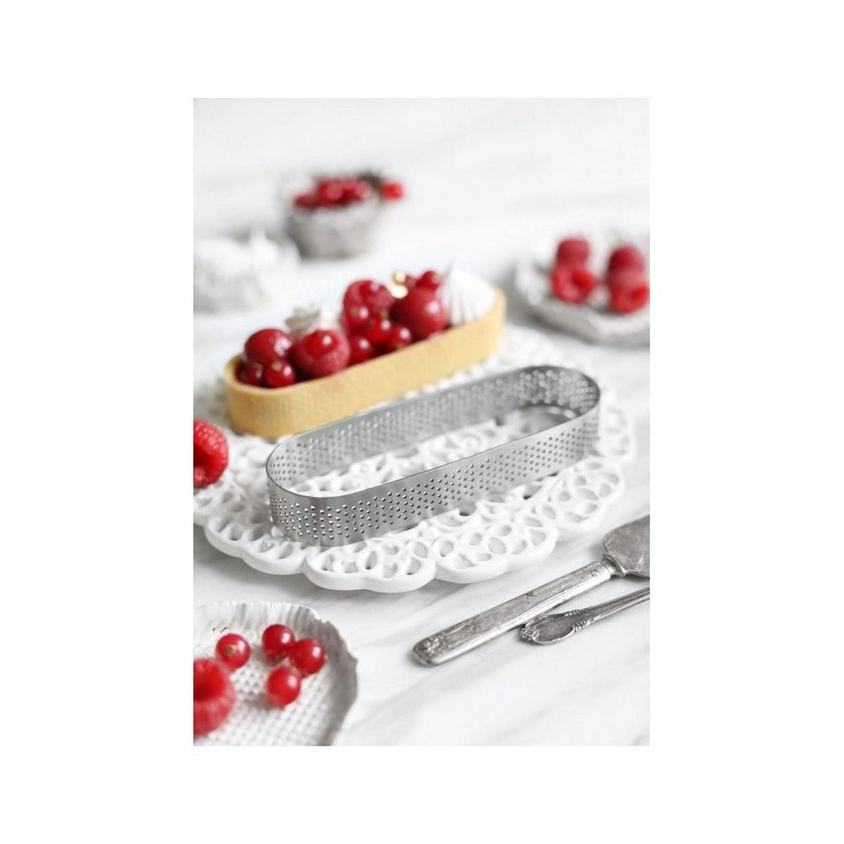 TORTENRING Silber 13/4/6 cm P02170 - Silberfarben, Metall (4/6/13cm) - Patisse 