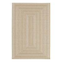TEPPICH für Innen und Außen im Designstil beige - Beige, Textil (120/170cm) - AFK Living