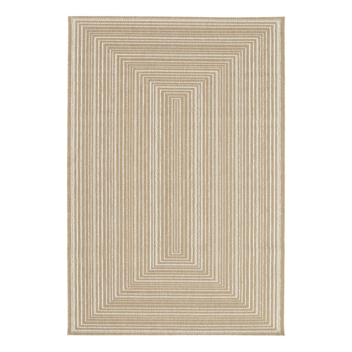 TEPPICH für Innen und Außen im Designstil beige - Beige, Textil (120/170cm) - AFK Living