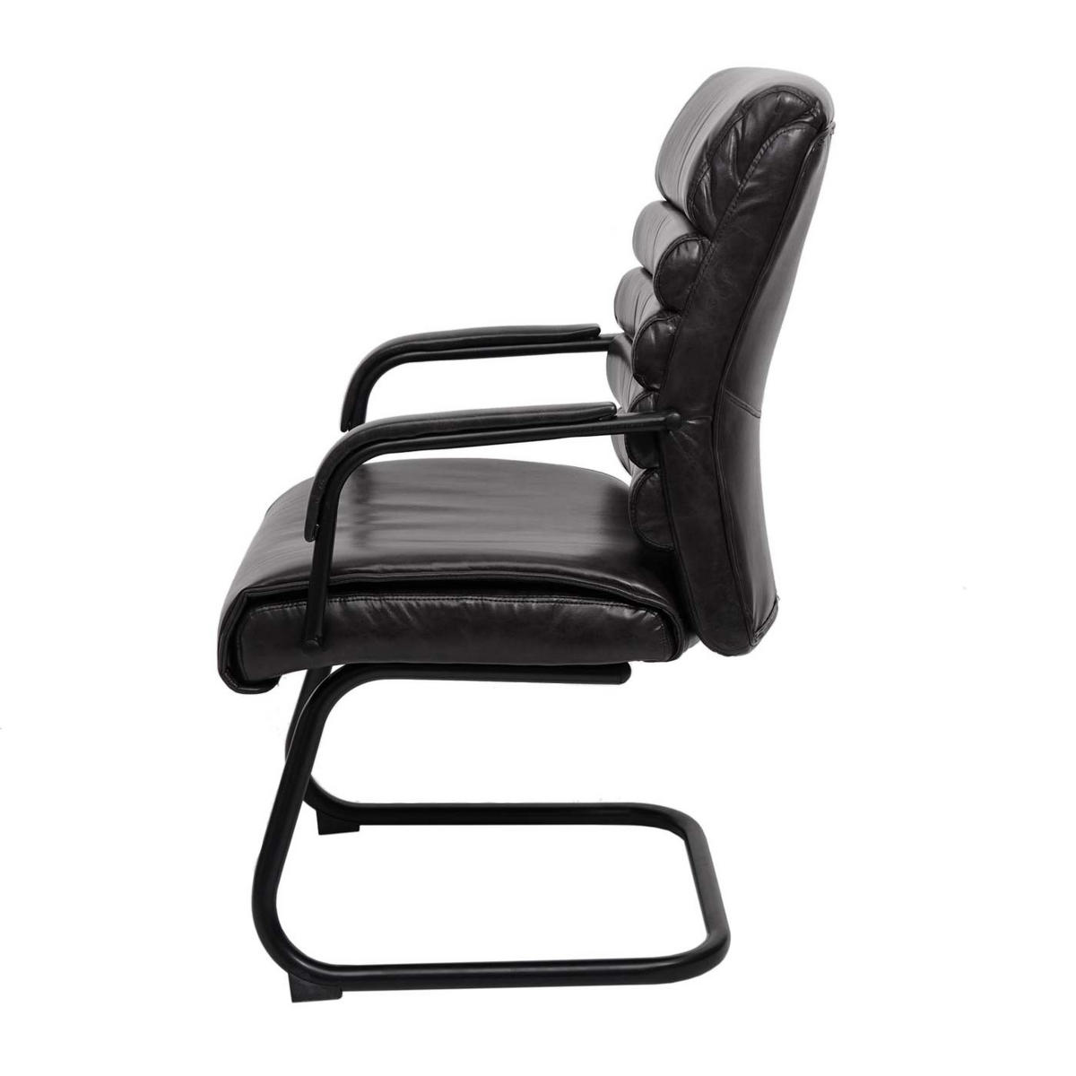 KONFERENZSTUHL Schwarz 6er-Set - Schwarz, Textil (60/100/59cm) - MCW