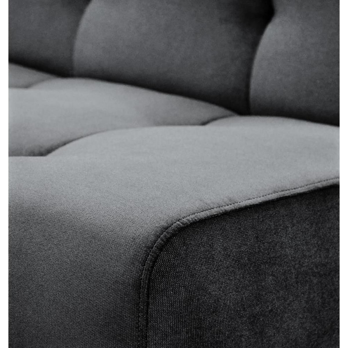 3-SITZER Schlafsofa Nancy grau - Grau, Holz/Textil (220/89/93cm) - Beautysofa