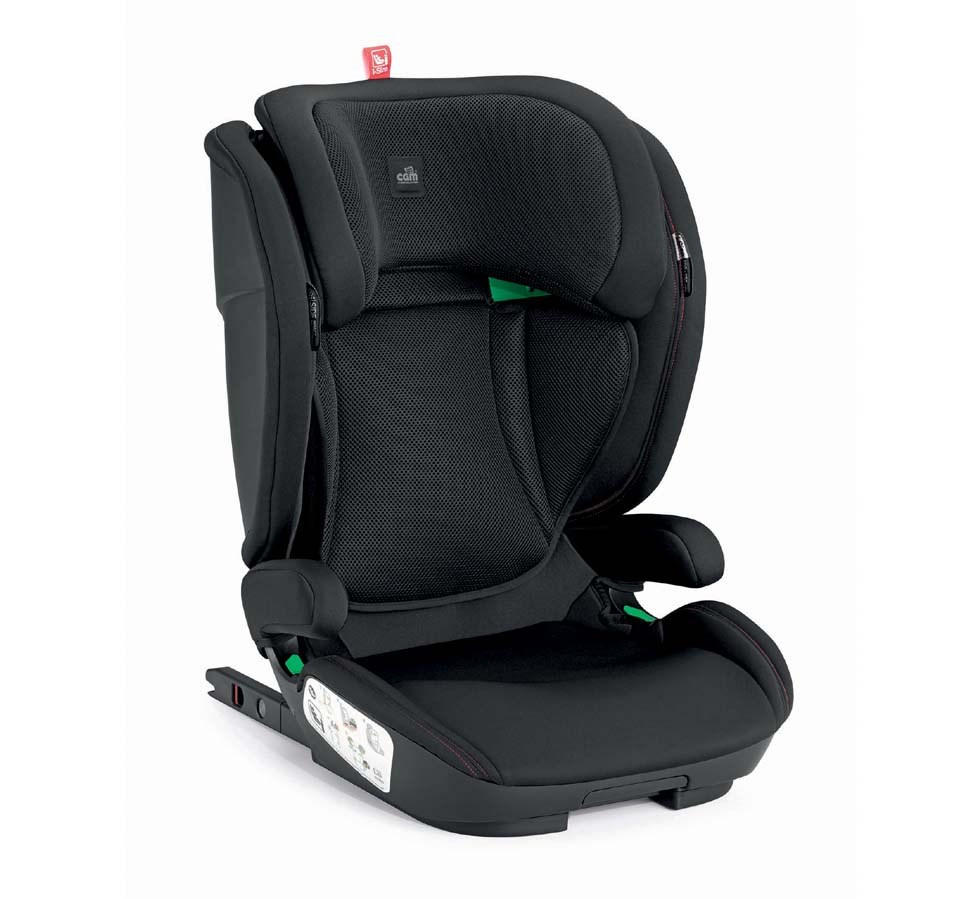 KINDERAUTOSITZ Corsa I-Size Autositz - Schwarz, Kunststoff (47/81/44cm) - Cam il Mondo del Bambino S.p.A.