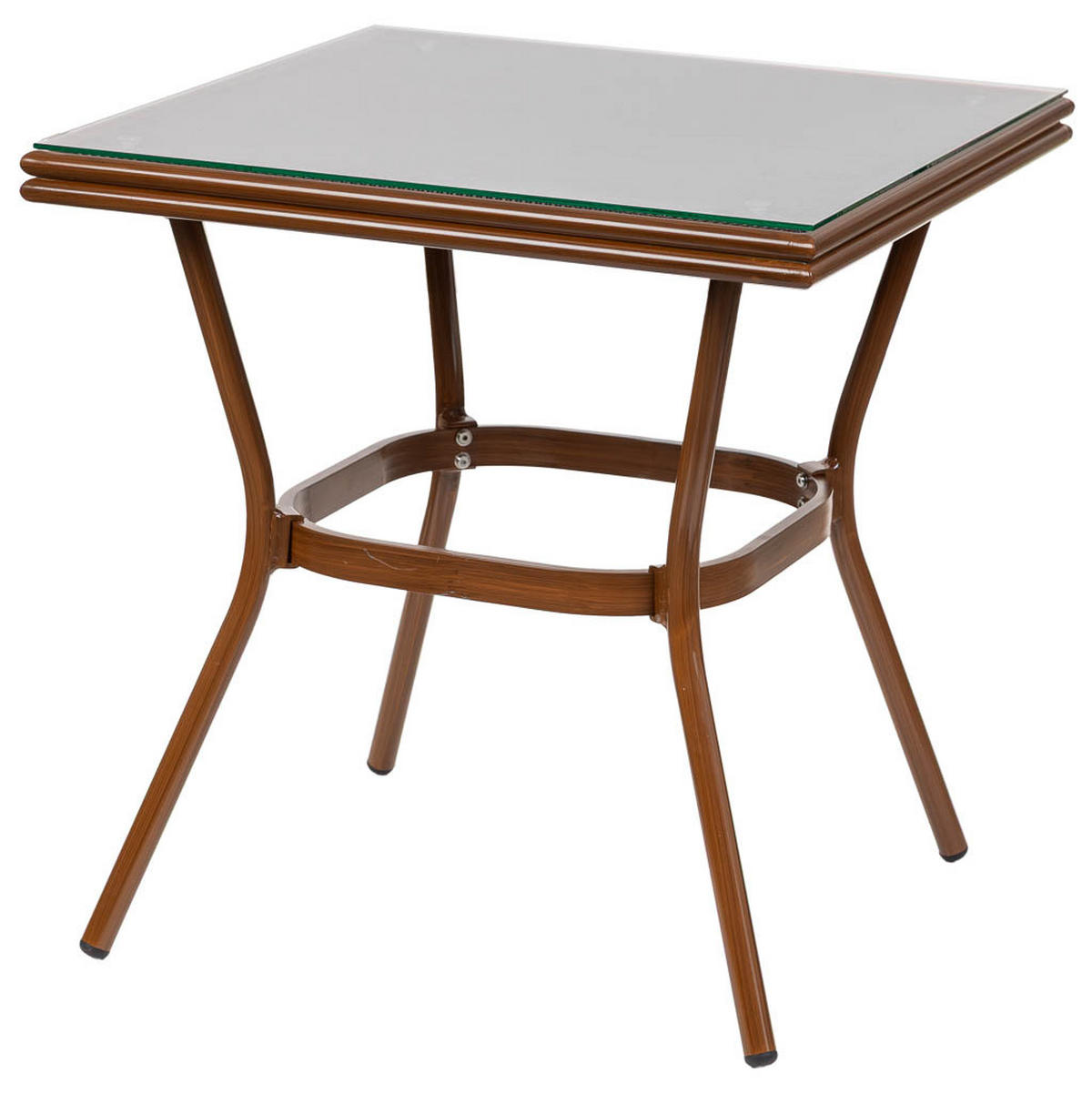 GARTEN-ESSGRUPPE, 3er-Set, braun - Braun, Metall - Wanderlust