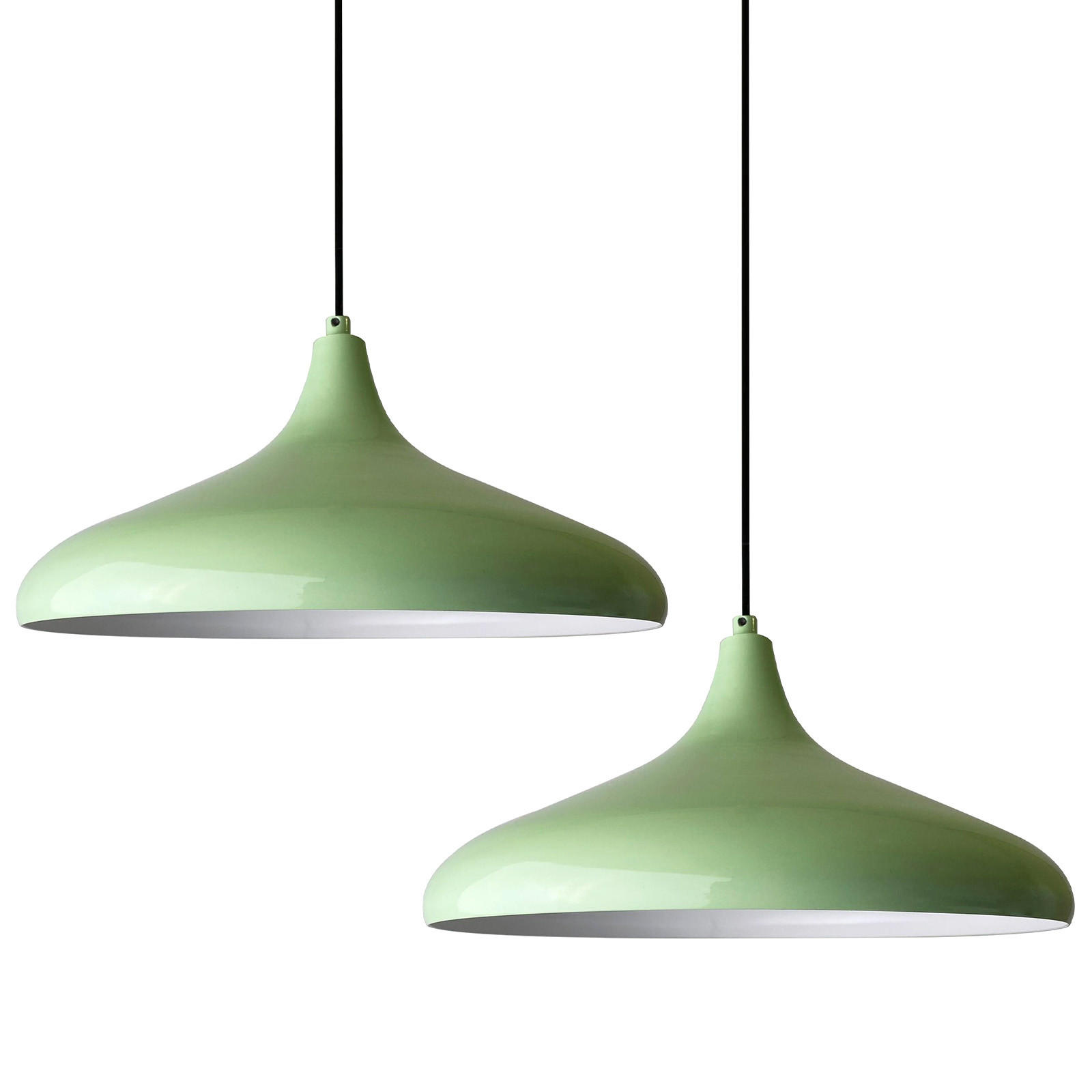 PENDELLEUCHTE Champion x2 35/20 - Mintgrün, Metall (35/20cm) - Bamyum