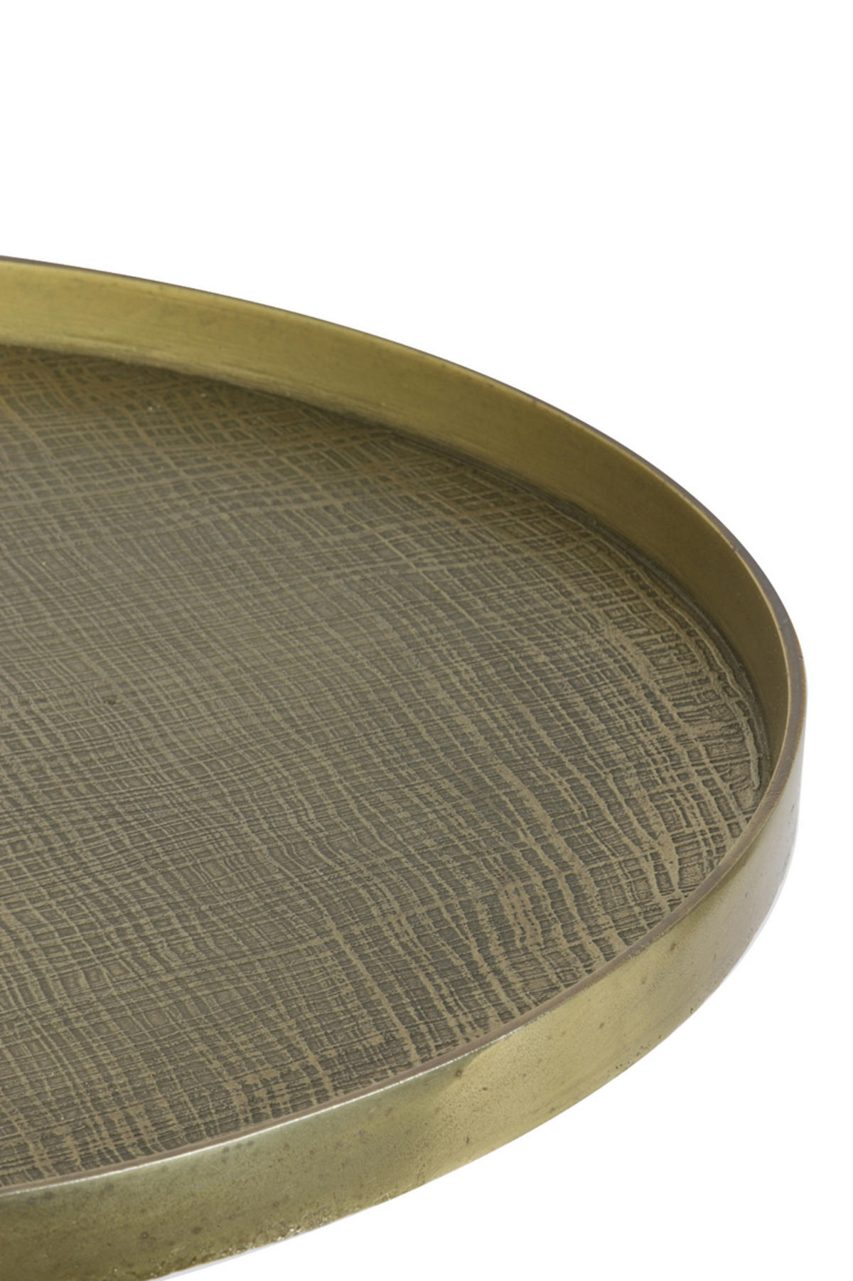 COUCHTISCH Popeta Bronze Ø60/44 cm - Bronzefarben, Metall (60/60/44cm) - Light & Living